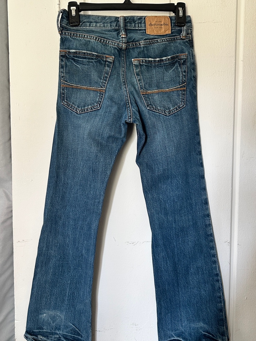 Abercrombie & Fitch Denim Blue Bootcut Jeans - Men's
